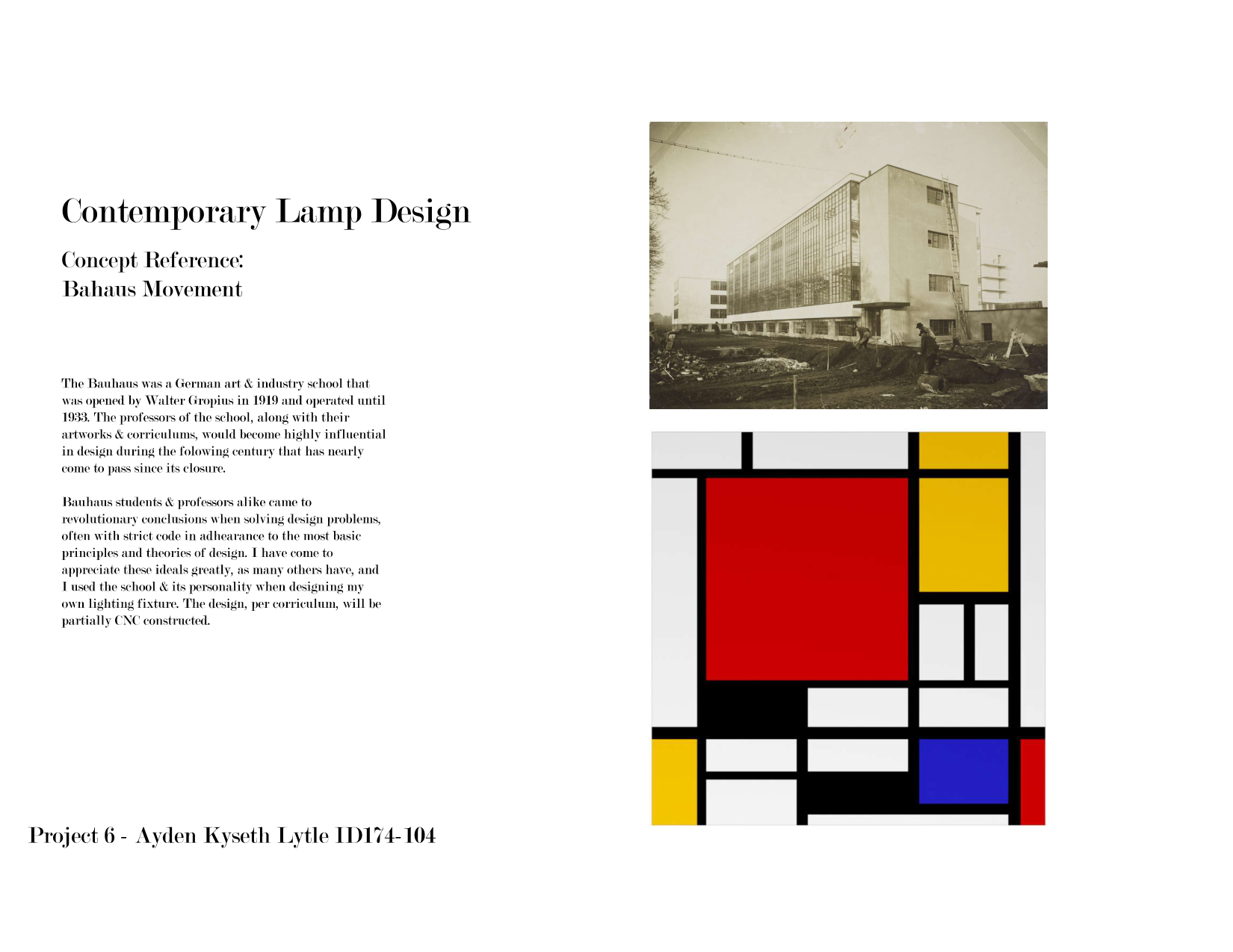 Lamp design, page 1 of 3