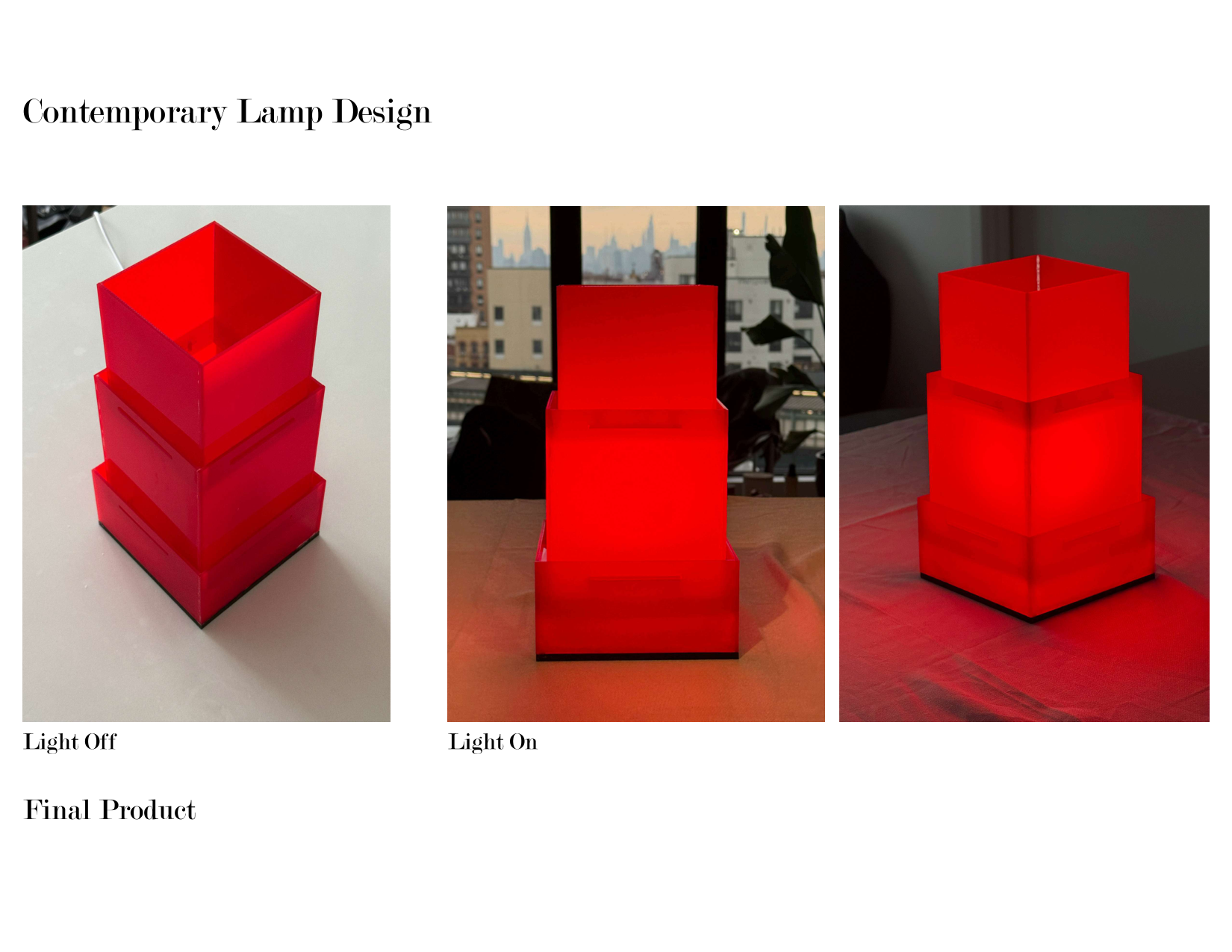Lamp design, page 3 of 3