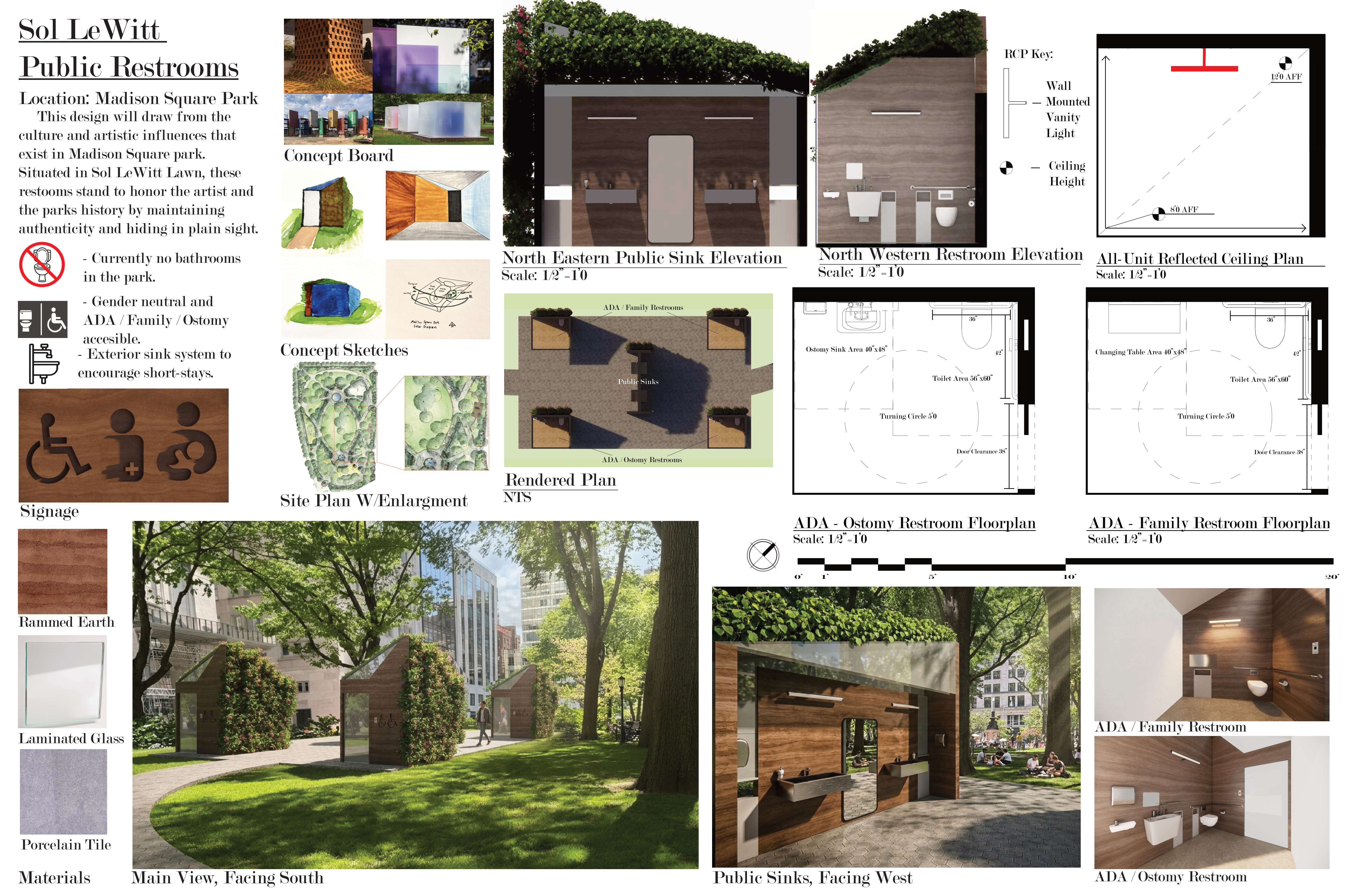 Madison Square Park public restroom concept, page 1 of 1