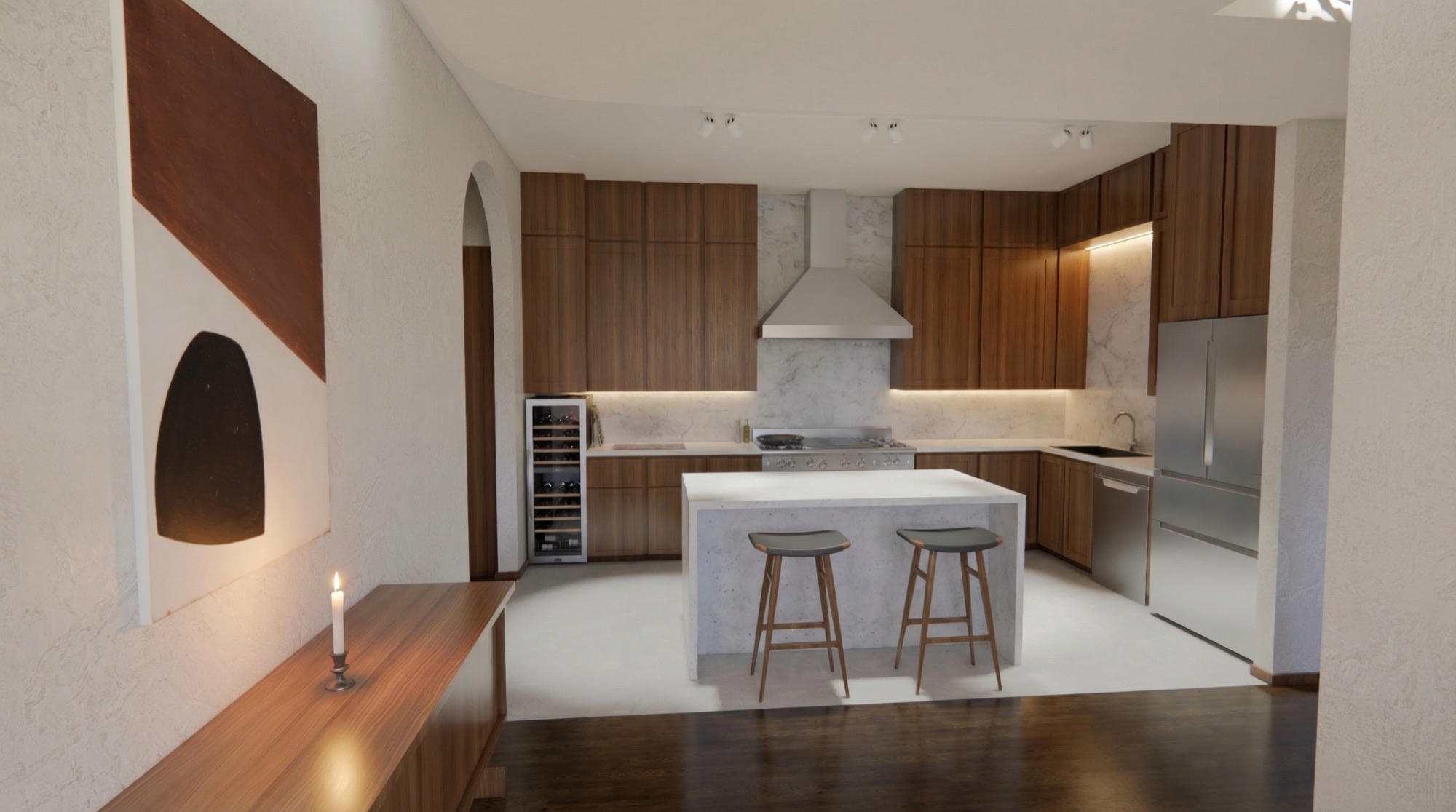 Kitchen render