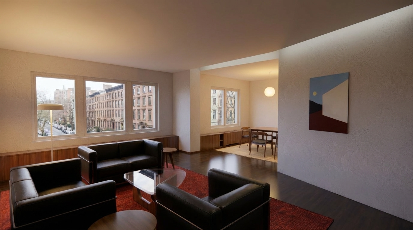 Living room render